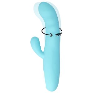 MIA EIFFEL VIBRADOR ROTADOR TURQUESA